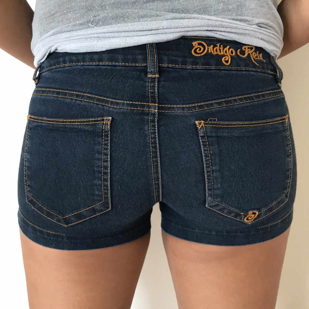 Indigo Rein Jean Shorts